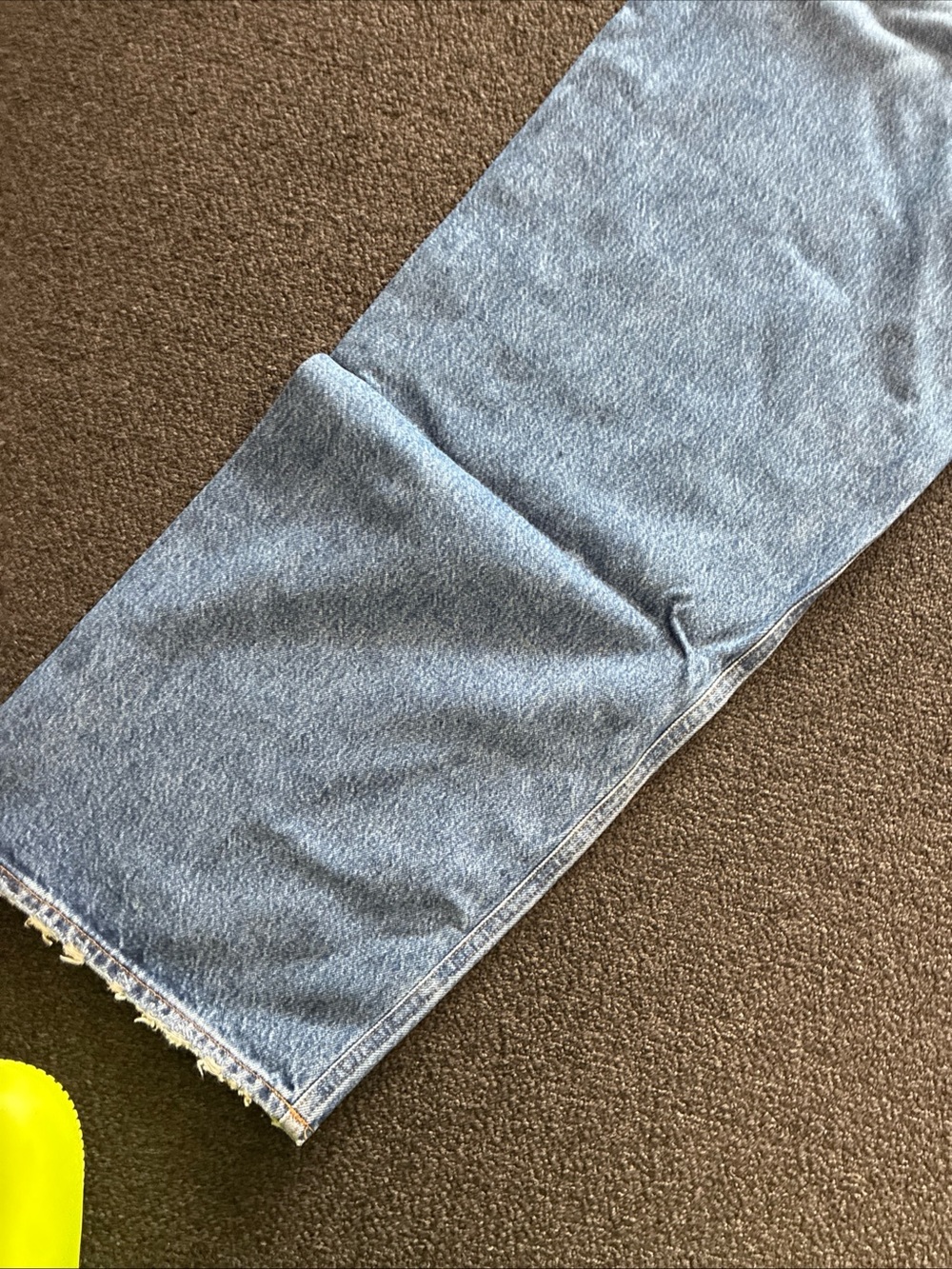 AGOLDE Low Slung Baggy Jeans Women’s Size 24 Blue Relaxed Fit Grunge Denim - Picture 7 of 11